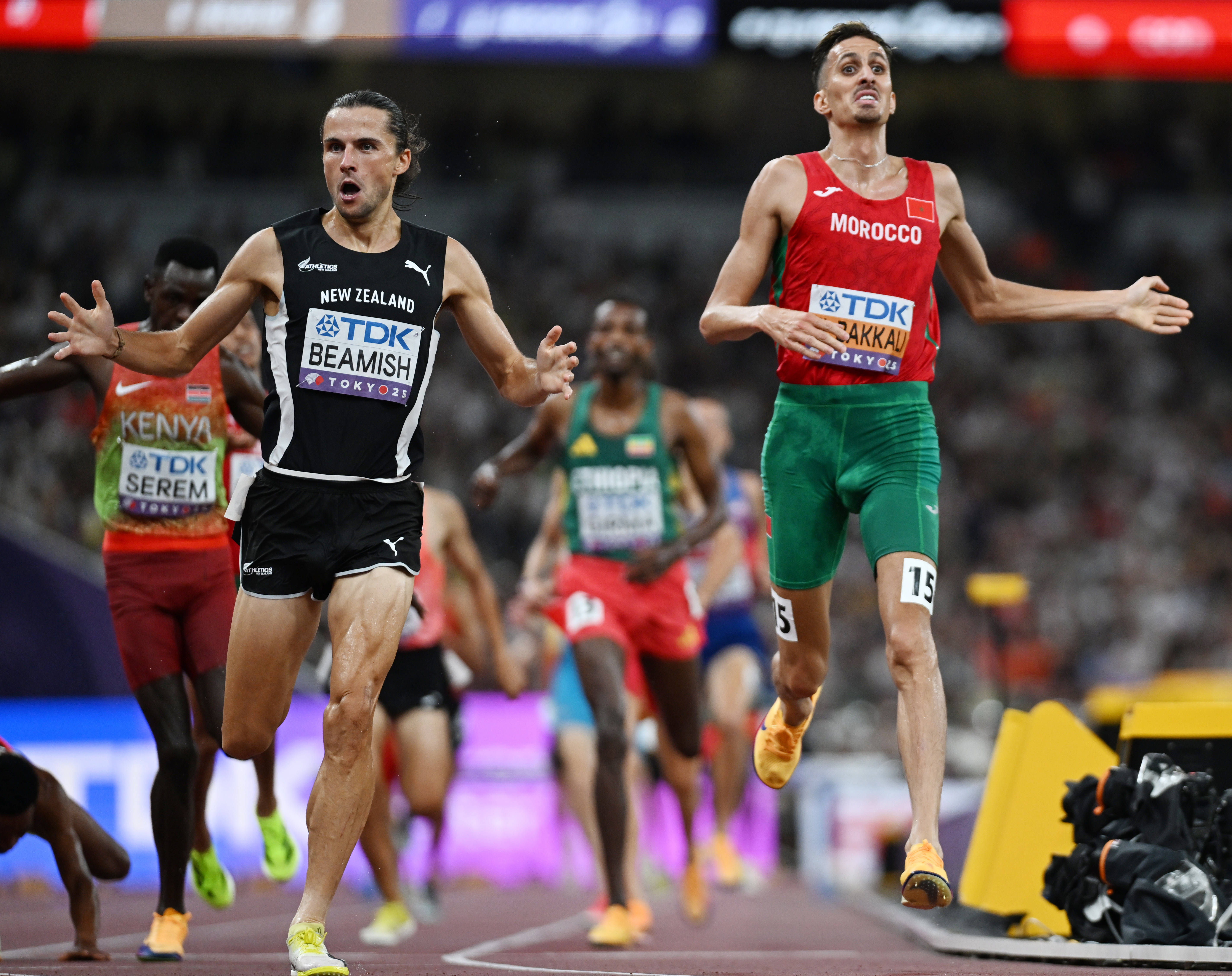 摩洛哥田径选手突破个人极限，登榜首