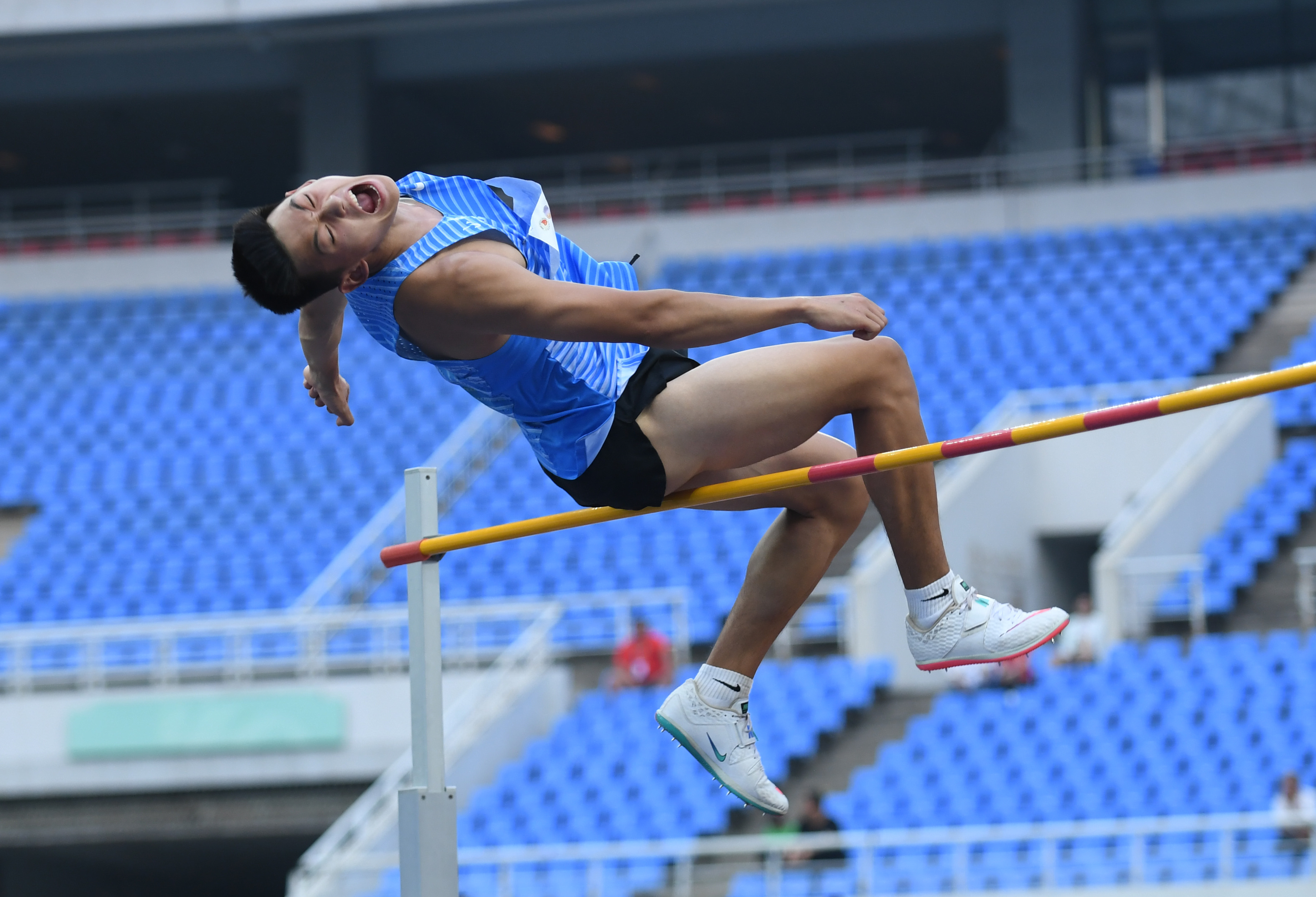 田径项目现场表现让人目不转睛